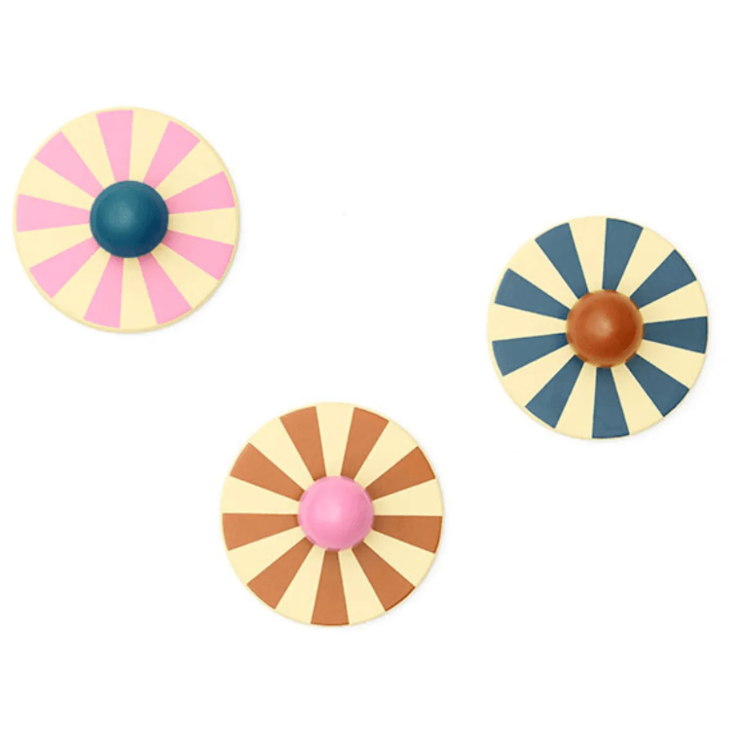 Dekoracje Dziecięce|Porządek W Domu | Kids Concept Wieszaki ścienne CIRCUS, 3 szt.