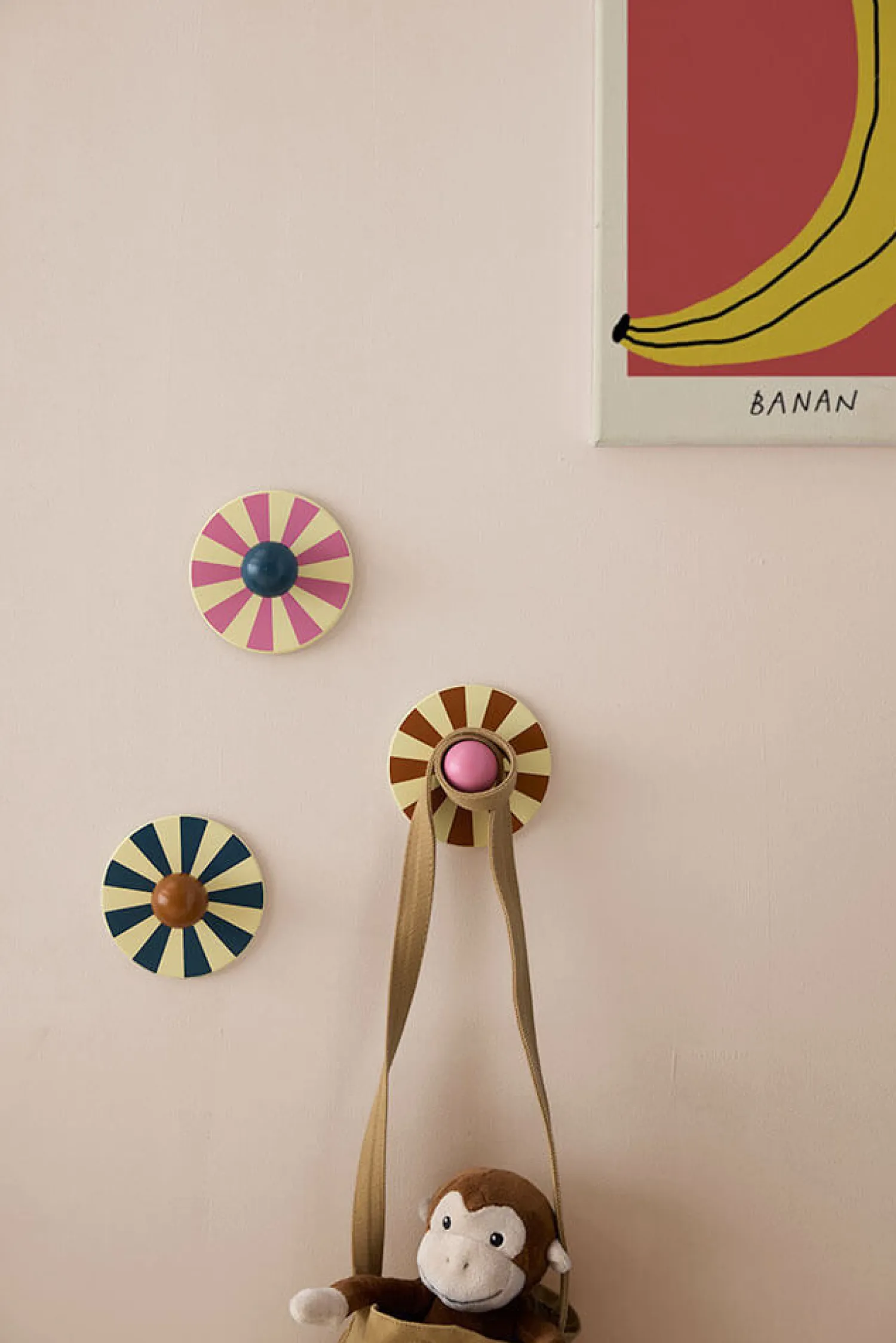 Dekoracje Dziecięce|Porządek W Domu | Kids Concept Wieszaki ścienne CIRCUS, 3 szt.
