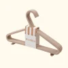 Porządek W Domu | Mudme Wieszaki 8szt. - Sand Beige