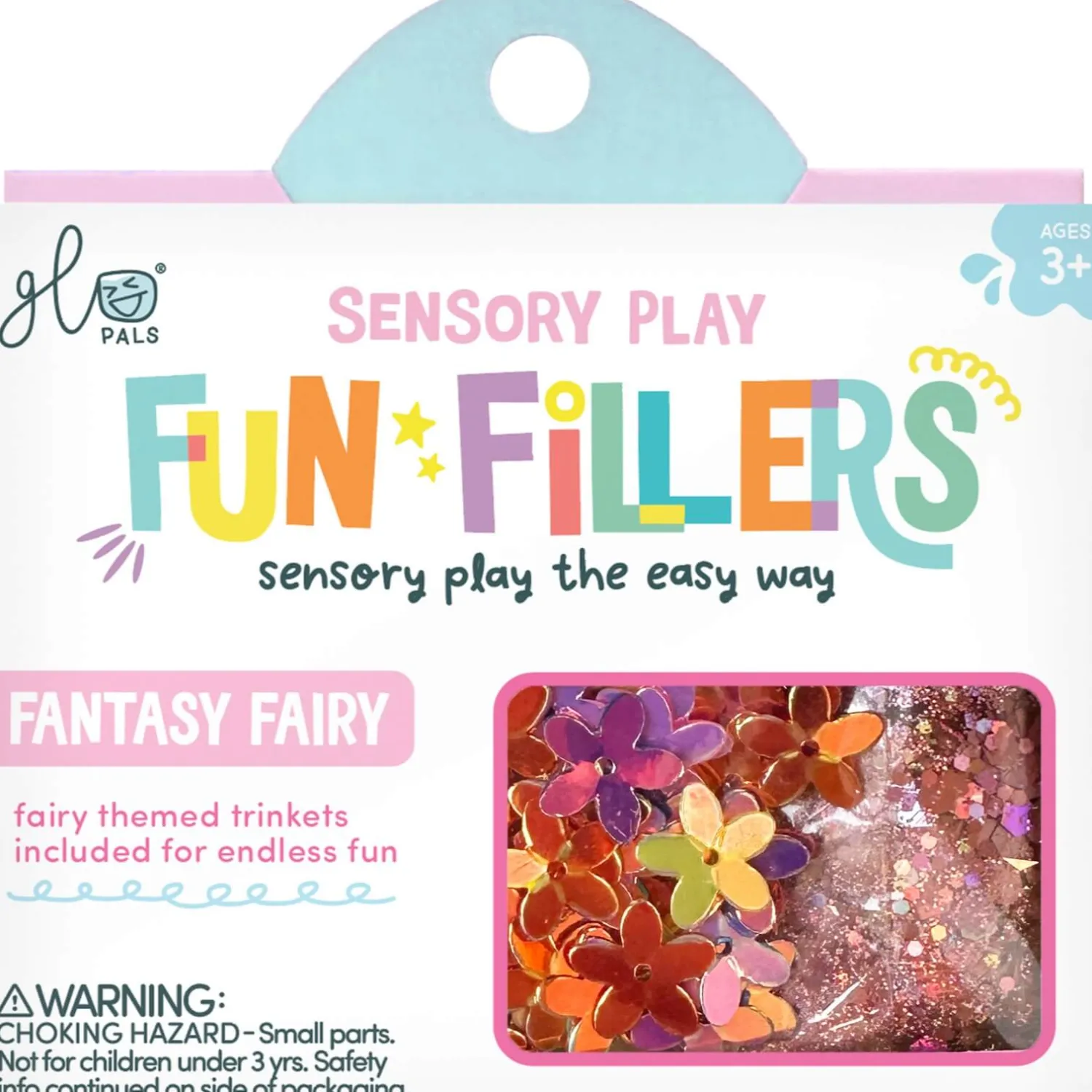 6 Lat+|3 Lata + | Glo Pals Wkład do słoików, figurki, brokaty i barwniki Fun Fillers - Fairy
