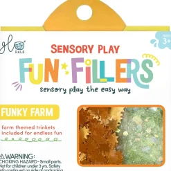 6 Lat+|3 Lata + | Glo Pals Wkład do słoików, figurki, brokaty i barwniki Fun Fillers - Farma
