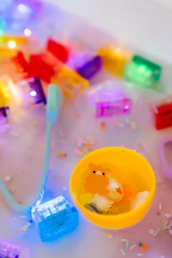 6 Lat+|3 Lata + | Glo Pals Wkład do słoików, figurki, brokaty i barwniki Fun Fillers - Farma