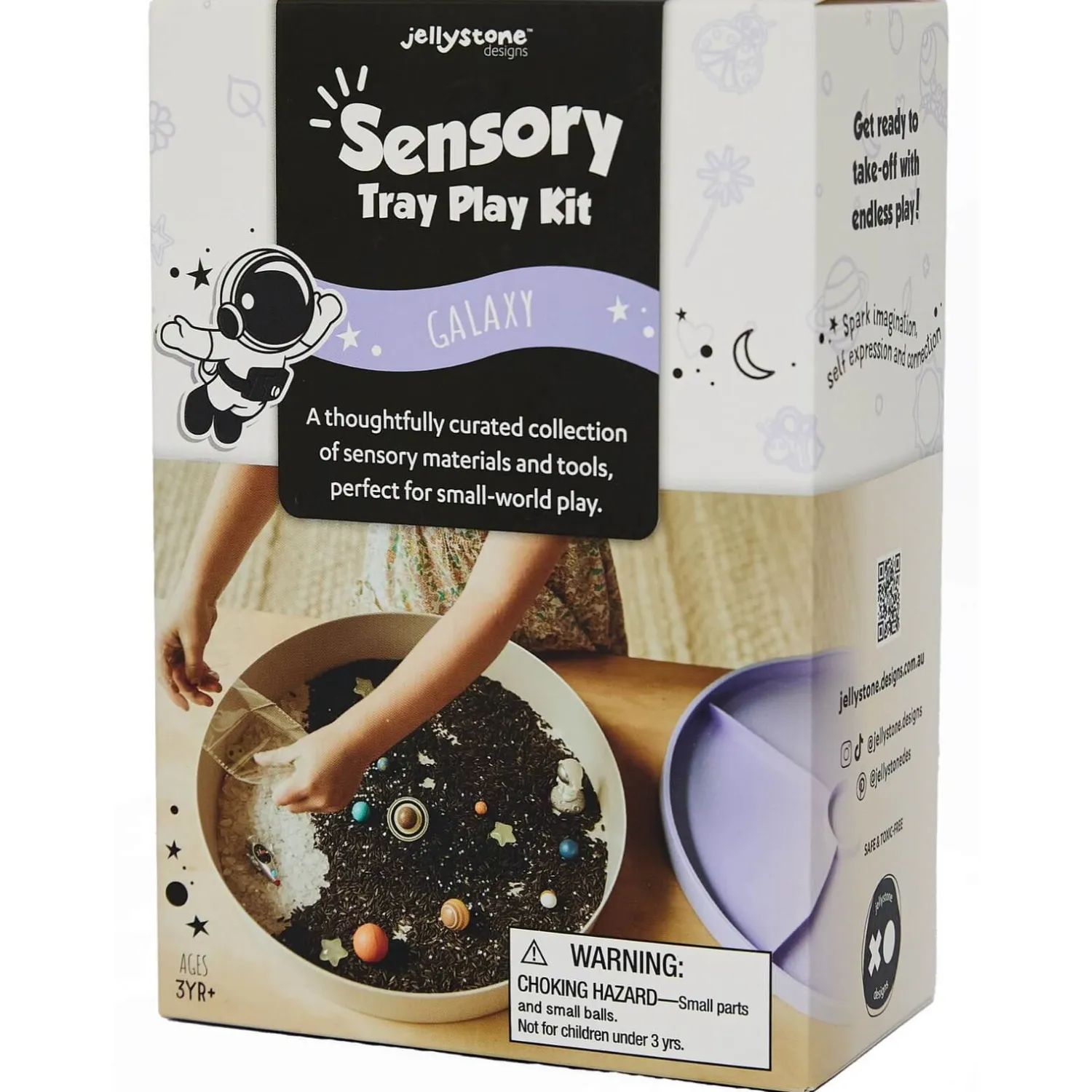 6 Lat+|3 Lata + | Jellystone Wkład do tacki sensorycznej Galaktyka