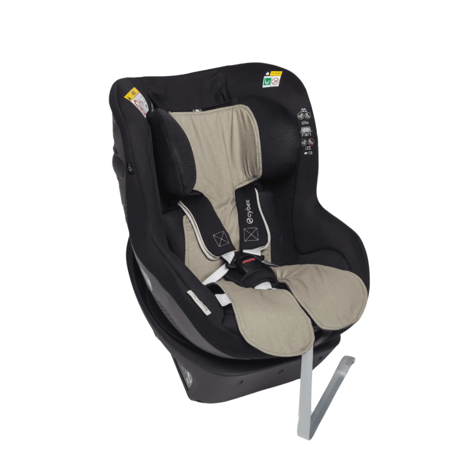 Wkładki Antypotowe | piapimo Wkładka antypotowa z lnem 9-18 kg oliwkowa