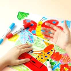 Artykuły Plastyczne | Mideer Wkłady do miękkich, zmywalnych kredek silky crayons 6 szt.