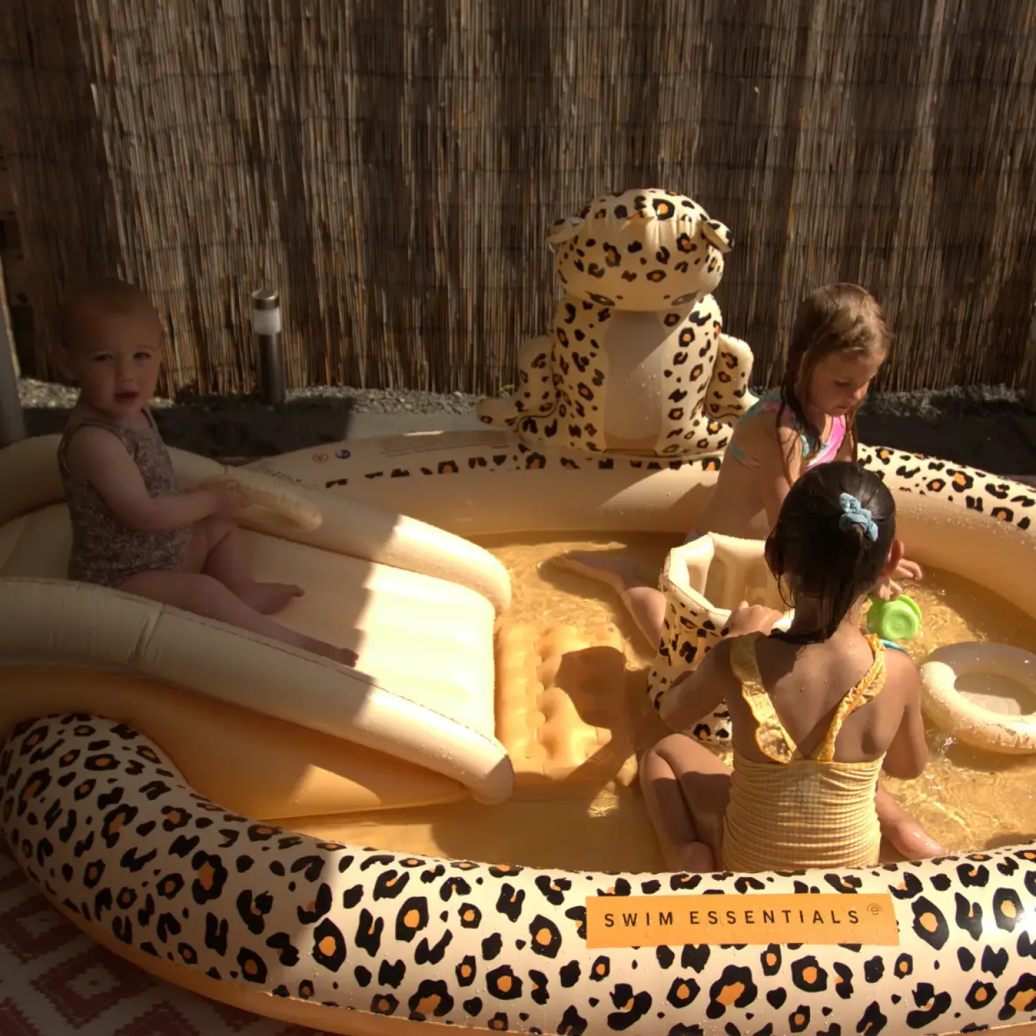 6 Lat+|3 Lata + | The Swim Essentials Wodny plac zabaw Beige Leopard
