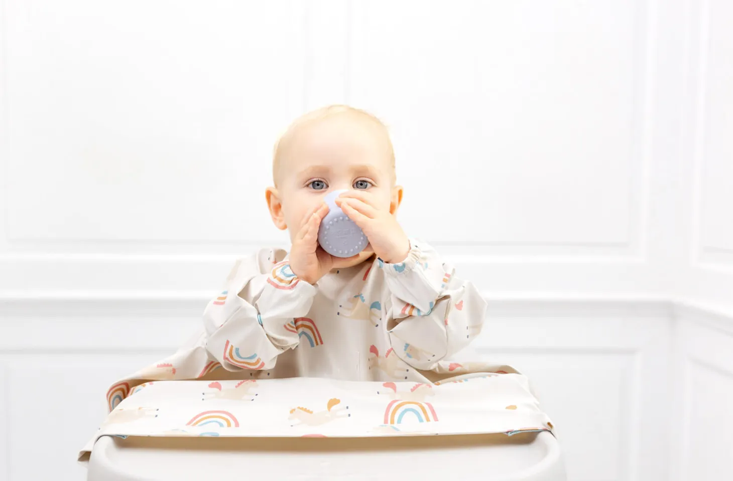 Wodoodporny śliniak z długim rękawem BLW Fairytale Foodies
