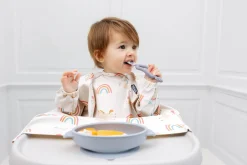 Wodoodporny śliniak z długim rękawem BLW Fairytale Foodies