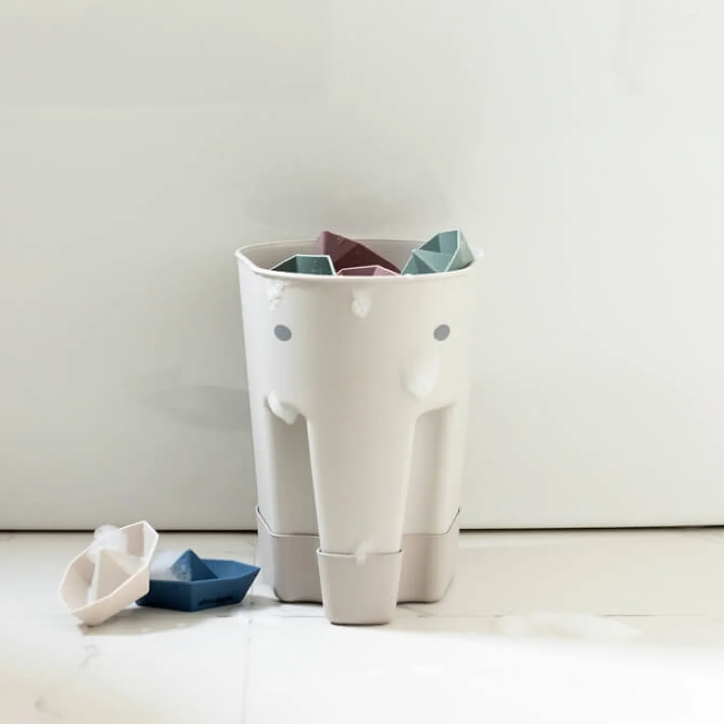 Wolnostojący Pojemnik na Zabawki do Kąpieli Ellie Eucalyptus