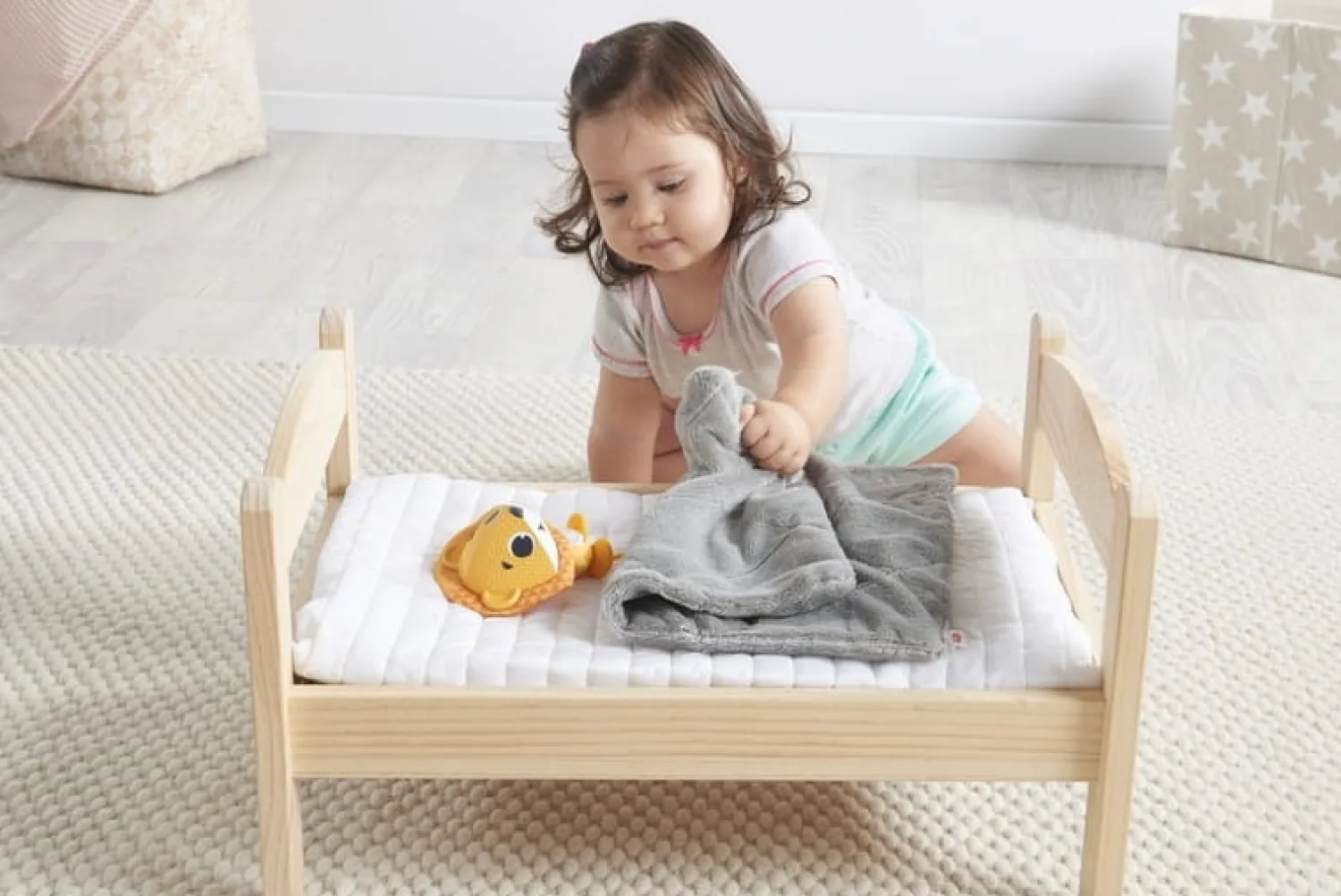 12M+|Aktywizujące | Tiny Love Wonder Buddies, Mały Odkrywca Lew Leonardo - zabawka interaktywna