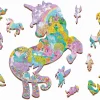 6 Lat+|7 Lat+ | Ludattica WOODY PUZZLE – drewniane puzzle konturowe – BAŚNIOWE POSTACI