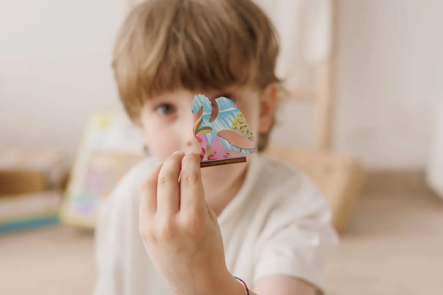 6 Lat+|7 Lat+ | Ludattica WOODY PUZZLE – drewniane puzzle konturowe – BAŚNIOWE POSTACI