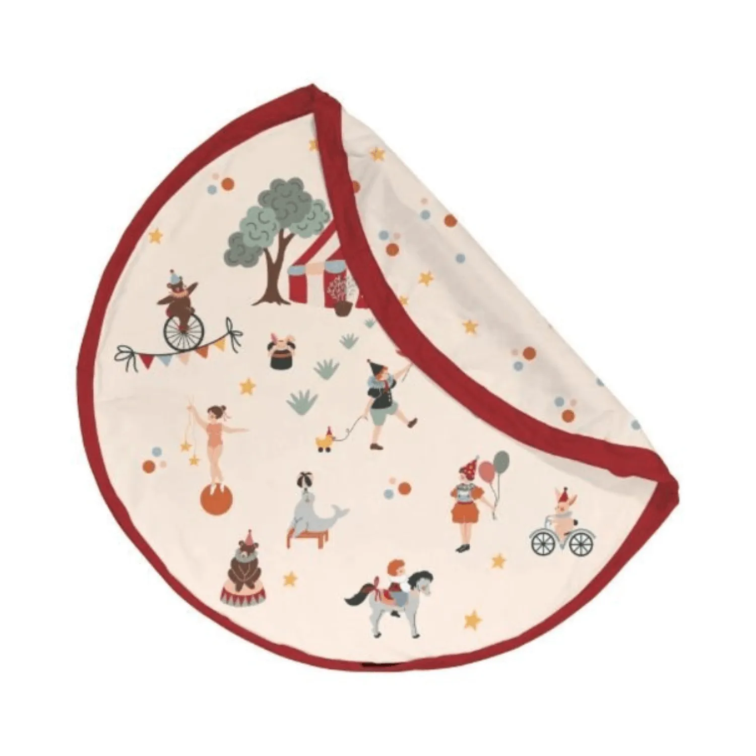 6 Lat+|3 Lata + | Play & Go Worek na Zabawki i Mata do Zabawy 2w1 - Circus