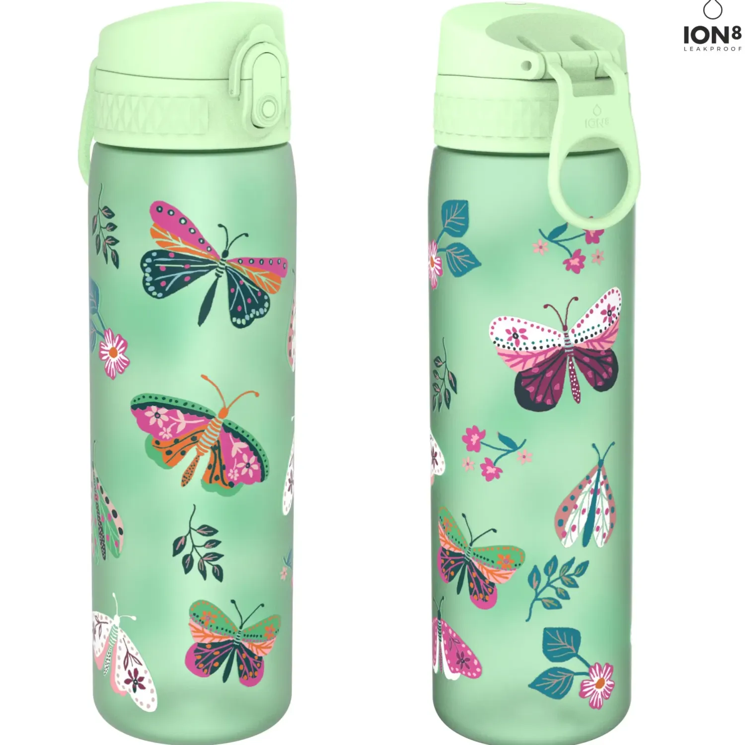 Bidony I Butelki|Bidony I Butelki | ION8 Wąska butelka na napoje - Wild Butterflies , 500ml