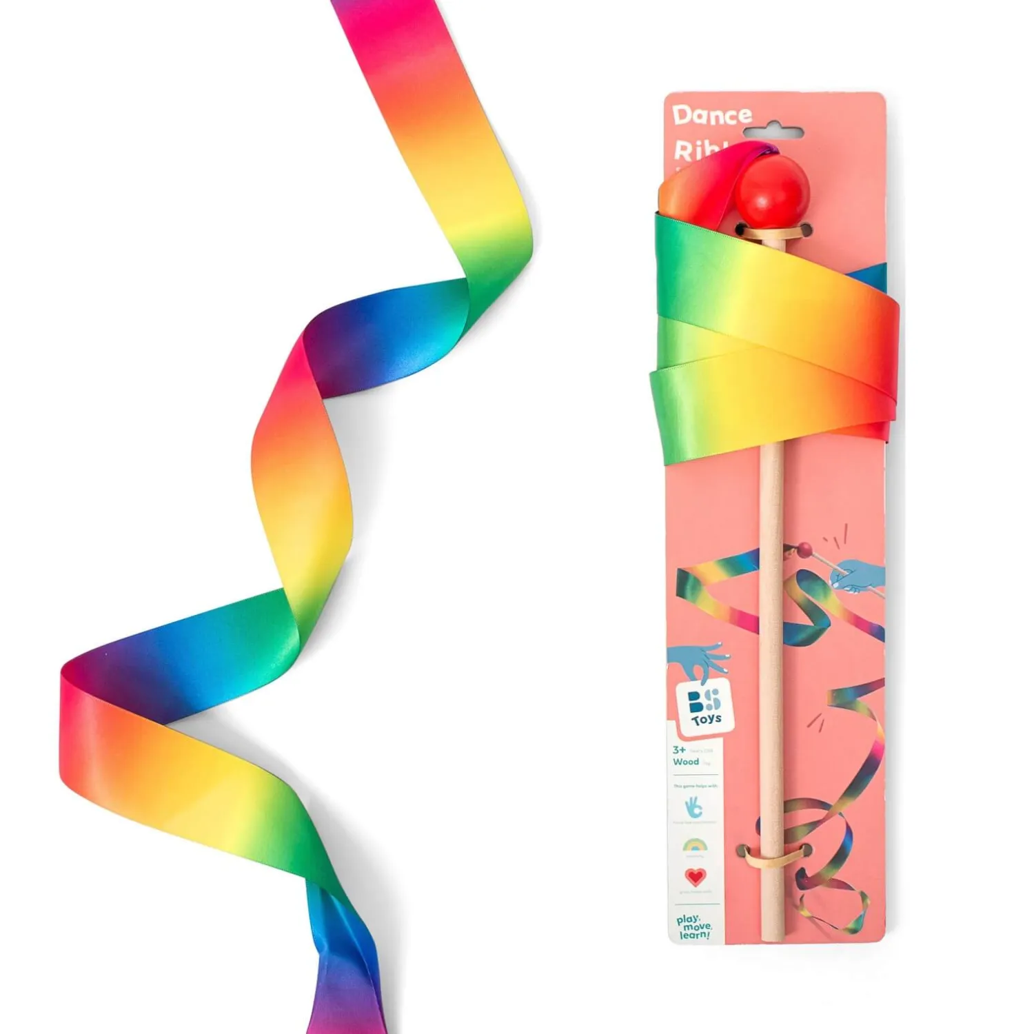 6 Lat+|3 Lata + | BS Toys Wstążka do tańca