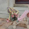 Akcesoria Dla Lalek | Konges slojd Wózek dla lalek - rosie rose