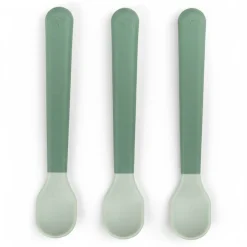 Łyżeczki dla niemowląt Foodie Easy-grip - Green, 3 szt.