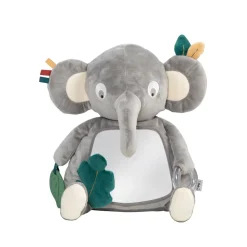 Aktywizujące|Sensoryczne | Sebra Zabawka aktywizująca z lusterkiem - Finley the elephant