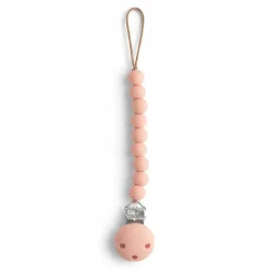 Zawieszki Do Smoczka|Zawieszki Do Smoczka | Mushie Zawieszka silikonowa na smoczek Hera - Powder Pink