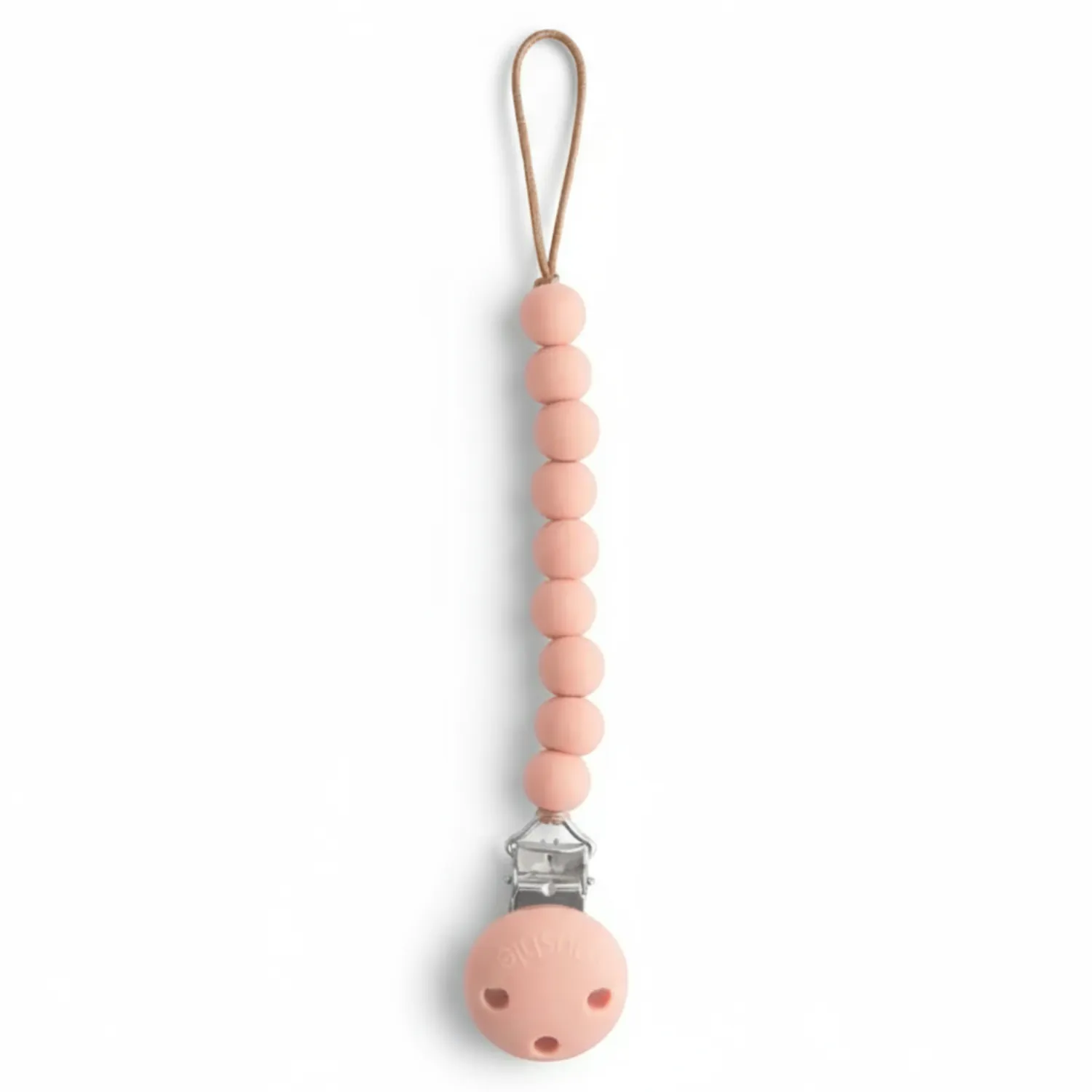 Zawieszki Do Smoczka|Zawieszki Do Smoczka | Mushie Zawieszka silikonowa na smoczek Hera - Powder Pink