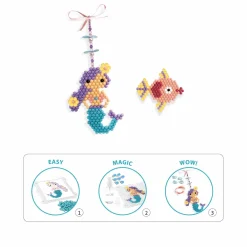 8 Lat+|6 Lat+ | Djeco Zestaw artystyczny AQUA UROKI MORZA