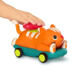2 Lata +|18M+ | B.Toys Zestaw autek PawMobiles - kot i pies z napędem push&go