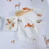 Otulacze I Pieluszki|Otulacze I Pieluszki | Layette Zestaw 5 chusteczek bambusowych WOODLAND