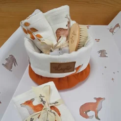 Otulacze I Pieluszki|Otulacze I Pieluszki | Layette Zestaw 5 chusteczek bambusowych WOODLAND