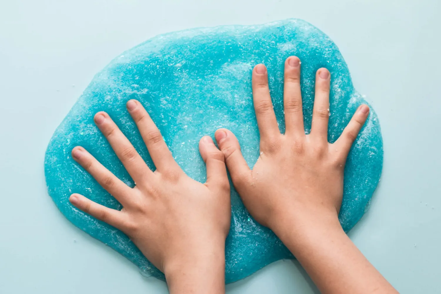 6 Lat+|7 Lat+ | Tuban Zestaw DIY Slime - chmurka XL