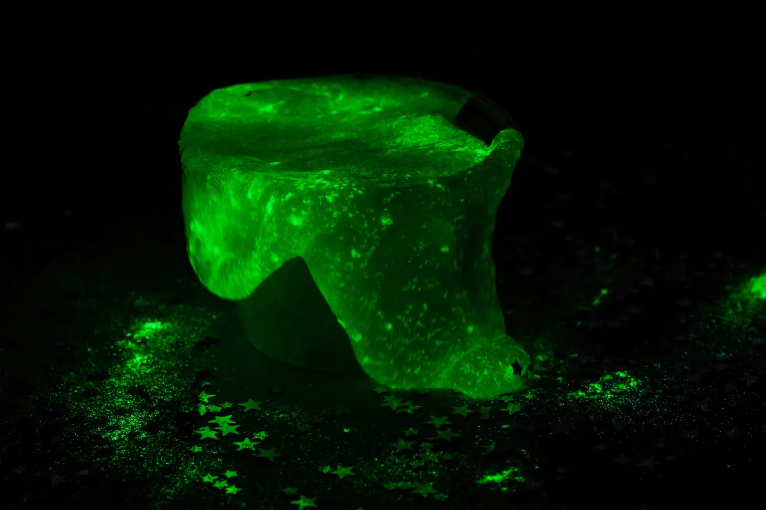 6 Lat+|7 Lat+ | Tuban Zestaw DIY Slime - świecący w ciemności