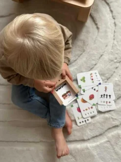 Idealne W Podróży|Edukacyjne | WiemTo Zestaw dla dzieci 2+. Pudełko i 6 Zestawów Kart