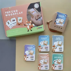 Idealne W Podróży|Edukacyjne | WiemTo Zestaw dla dzieci 6+. Pudełko i 6 Zestawów Kart