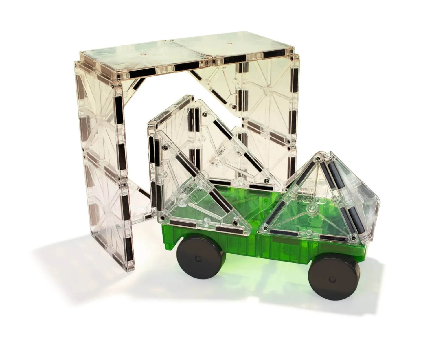 3 Lata +|4 Lata + | Magna-Tiles Zestaw do rozbudowy Cars 2 el.