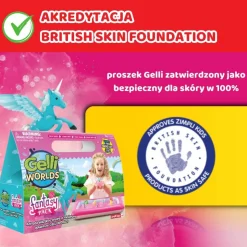 Zabawki Do Kąpieli|Do Kąpieli | Zimpli Kids Zestaw do tworzenia gelli z figurkami i tacą Gelli Worlds Fantasy Pack 3+