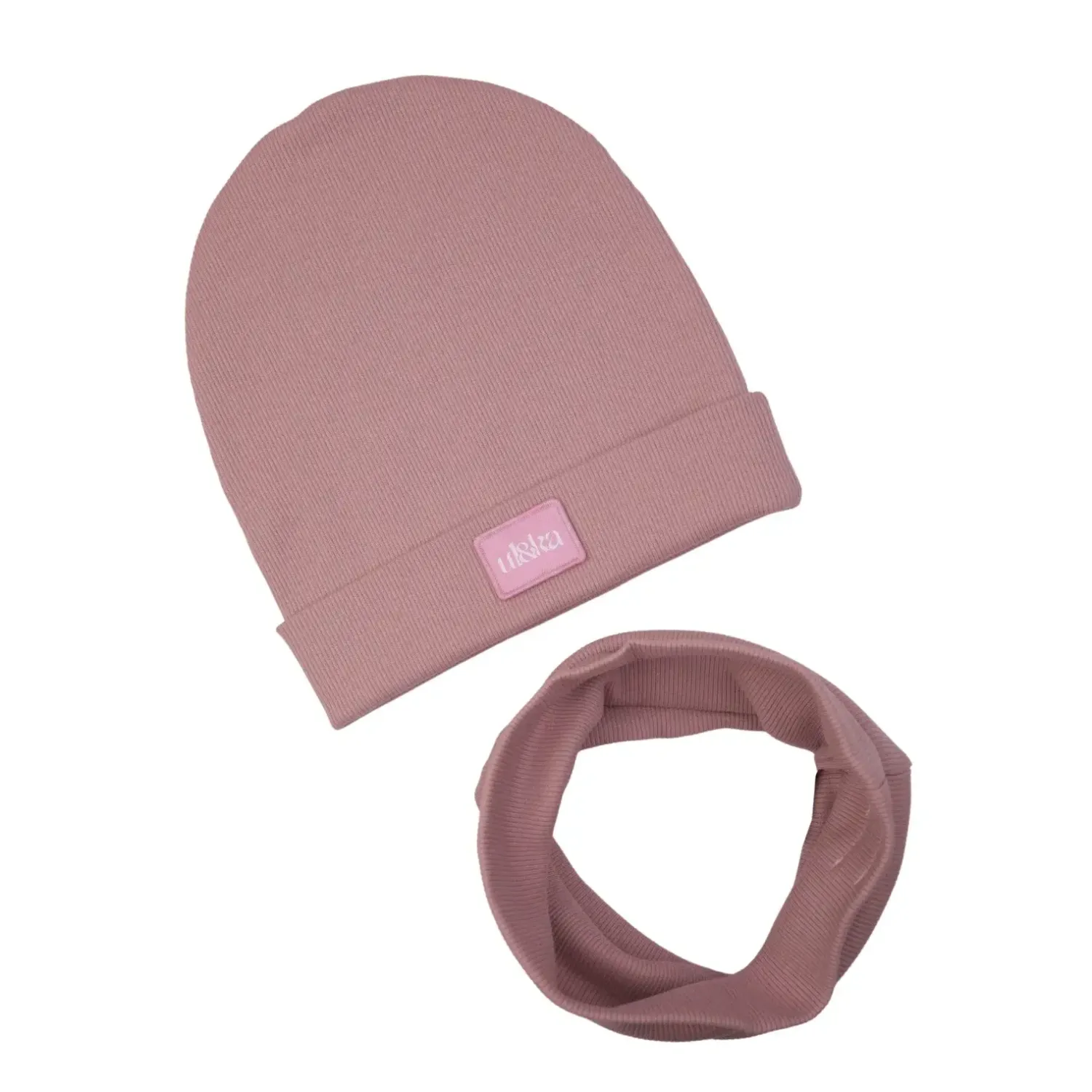 Na Główkę|Czapki | UL&KA Zestaw DUSTY ROSE LINE