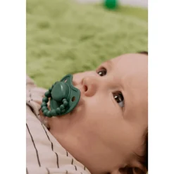 Smoczki|Smoczki | LUU kids Zestaw dwóch smoczków pozycjonujących - Forest Dream, Frozen Sage