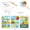 Zestawy Kreatywne|6 Lat+ | Djeco Zestaw kalkomanii - komiks LATAJĄCA SOFYE 5+