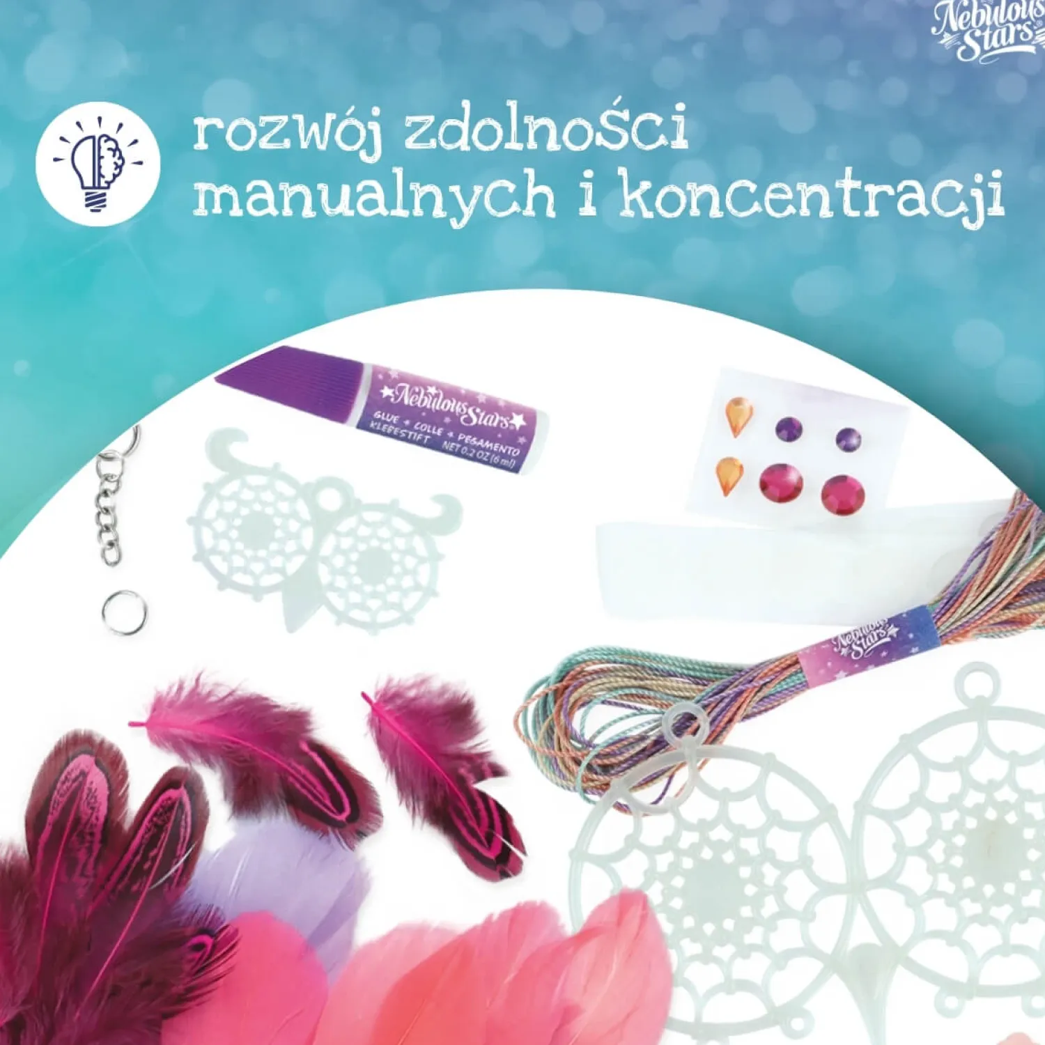 Zestawy Kreatywne|8 Lat+ | Nebulous Stars Zestaw kreatywny Łapacz snów 8+