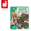 8 Lat+|Zestawy Kreatywne | Janod Zestaw kreatywny Malowanie kropkami - Dots painting I love creativity 8+