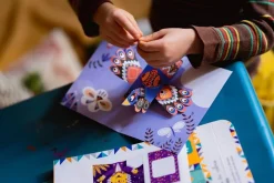 Zestawy Kreatywne|8 Lat+ | Janod Zestaw kreatywny Przestrzenne kartki pop-up 3D Zwierzęta 6+
