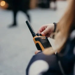 Zestaw krótkofalówek Walkie Talkie KIDYTALK - różowo-niebieskie