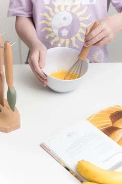 Zestaw kuchenny dla dzieci 4 el. łopatka, trzepaczka, szpatułka, tłuczek