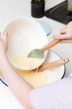 Zestaw kuchenny dla dzieci 4 el. łopatka, trzepaczka, szpatułka, tłuczek
