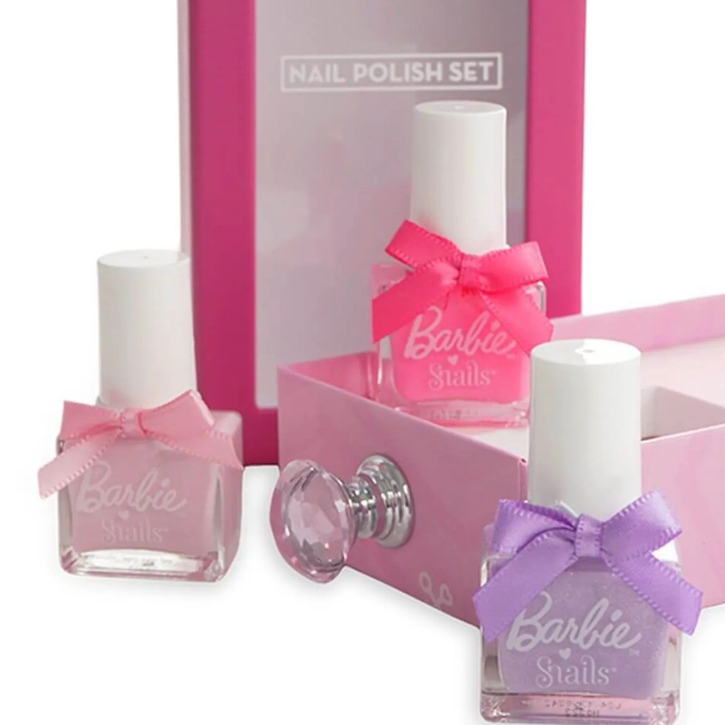 Zestaw 3 lakierów do paznokci dla dzieci Snails Barbie - Dreamwork