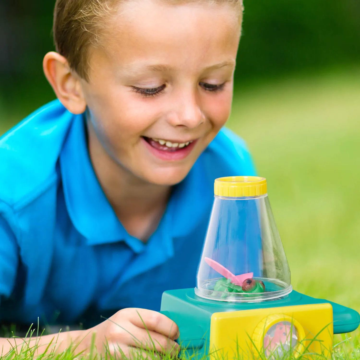 6 Lat+|4 Lata + | B.Toys Zestaw małego badacza przyrody z mikroskopem i naklejkami Little Explorer Pack