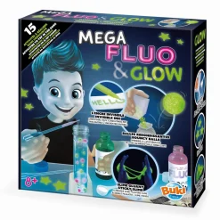 8 Lat+|Edukacyjne | Buki Zestaw MEGA FLUO&GLOW