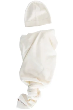 Kocyki|Na Główkę | Yarnami Zestaw merino Cozy - śmietankowy