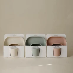 Zestaw naczyń dla dziecka Square Blush