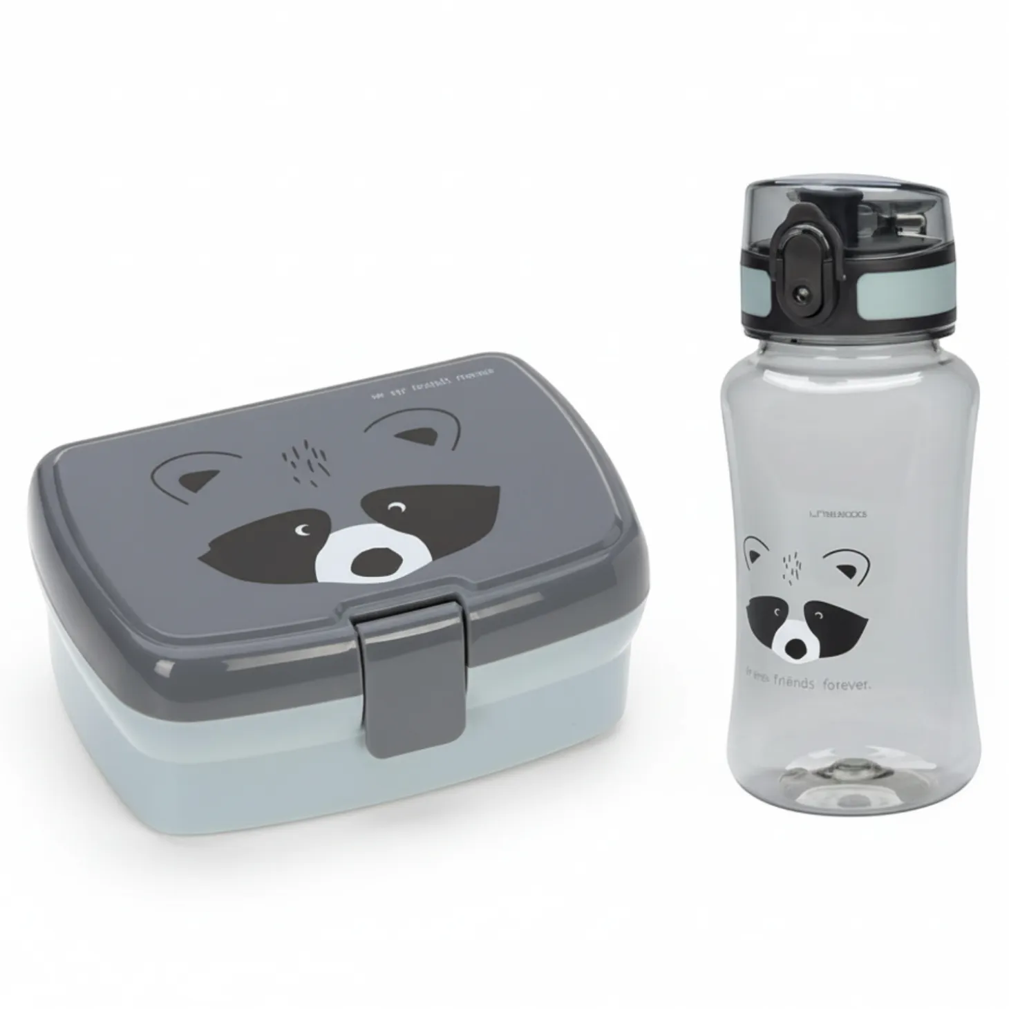 Zestaw na lunch Lunchbox + Tritanowa butelka - bidon 460 ml About Friends Szop