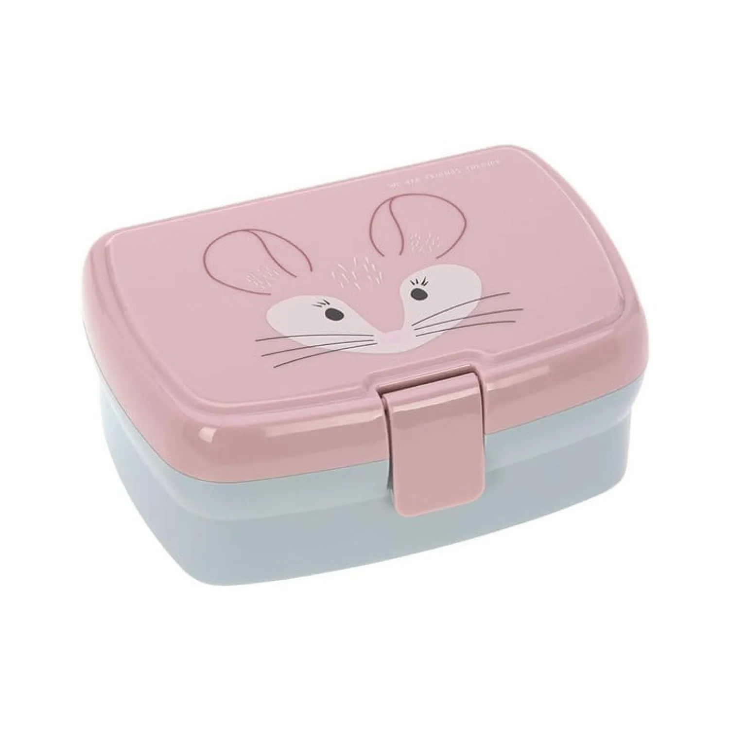 Lunchboxy|Bidony I Butelki | Lassig Zestaw na lunch Lunchbox + Tritanowa butelka - bidon 460 ml About Friends Szynszyla